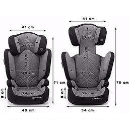 Автокрісло Kinderkraft Xpand 15-36 кг IsoFix Grey - мініатюра 3