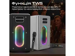 Портативна колонка HiFuture MusicBox 100W Black (musicbox.black) - мініатюра 5