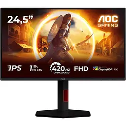 Монітор AOC 24.5" 25G4KUR FHD IPS 420Hz (25G4KUR)