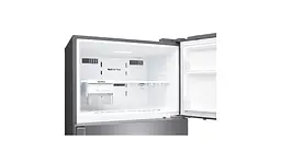 Холодильник із верхньою морозильною камерою LG GN-H702HMHZ сріблястий (GN-H702HMHZ) - мініатюра 4