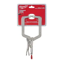 Затискач-струбцина тип С Torque Lock MILWAUKEE, 114х101мм (нерухомі губки), 230мм - мініатюра 2