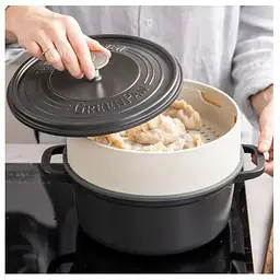 Вставка-пароварка GreenPan Steam 24 см кремова (CC006628-001) - мініатюра 4