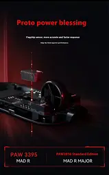 Ігрова бездротова мишка VXE MAD R / Два режими підключення / 8K / Сенсор PAW3395 / 26 000 DPI - мініатюра 4