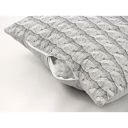 Набір подушок Руно Grey Braid силіконових 50х70 см (К_Н310.52CM_Grey Braid) - мініатюра 8