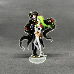 Акрилова колекційна фігурка Чібі Chibi Code Geass - Код Гіас: Повсталий Лелуш C.C. (Си-Си) Лелуш Ламперуж 15 см - мініатюра 2