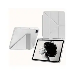Чохол до планшета BeCover Ultra Slim Origami Transparent Apple iPad Pro 11" M4 2024 Gray (711690) - мініатюра 3