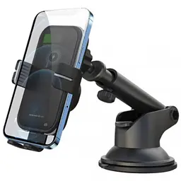 Тримач XO WX-027 Wireless Charger 15W Black - мініатюра 3