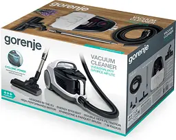 Пилосос безмішковий Gorenje VCEA02GALWCY - мініатюра 3