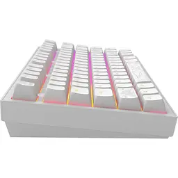Клавіатура Dark Project ALU81 Terra Nostra ENG/UA White (DPKB_NOSTRA_81_ANSI_WHITE_UA) [122653] - мініатюра 7