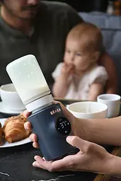 Підігрівач дитячих пляшечок Beaba Milk Nomad портативний синій - мініатюра 8