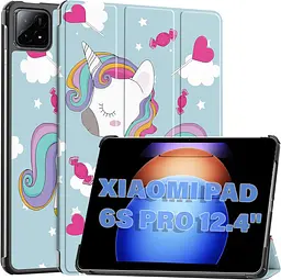 Чохол-книжка BeCover Smart Case для Xiaomi Pad 6S Pro 12.4" Unicorn (711089) - мініатюра 2