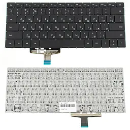 Клавіатура для ноутбука HUAWEI (W19 series) rus чорний без кадру