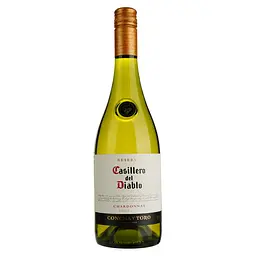 Вино Casillero del Diablo Chardonnay, белое, сухое, 13,5%, 0,75 л