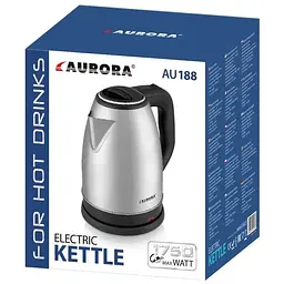 Електрочайник дисковий Aurora AU188 Сірий - мініатюра 4