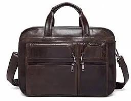 Чоловіча шкіряна сумка Vintage 38х27,5х4,5 см sum0012562