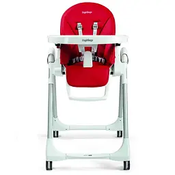 Стільчик для годування Peg-Perego Prima Pappa Follow Me Fragola, червоний (IH01000000BL59) - мініатюра 6