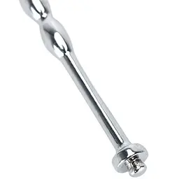 Стимулятор металевий уретральний Straight Rod 120x6 мм Сріблястий - мініатюра 3