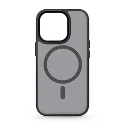 Чехол для Apple iPhone 15 Pro, Uniq MagCase, черный, противоударный, панель-накладка с MagSafe, ударопрочный TPU+PC, с магнитом MagSafe, поддержка полноценной беспроводной зарядки, ArmorStandart (ARM75267)