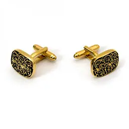 Запонка Handmade 1,5х1,5 см acs0012071 - мініатюра 3