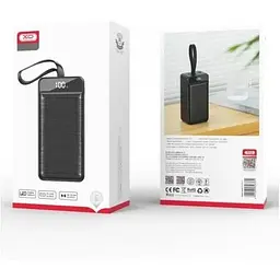 Повербанк XO Powerbank PR160 80000 mAh PD20W + QC 3.0 22.5W Black 6920680828357 - мініатюра 2
