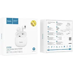 Бездротові навушники XPRO Scout TWS ES56 Bluetooth у кейсі білі та чорні (38979-01_481) - мініатюра 2