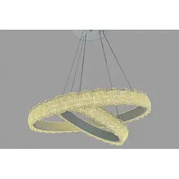 Люстра лед підвісна Linisoln 1532-60*40 WH метал, акрил, білий, LED-стрічка, 90 Вт