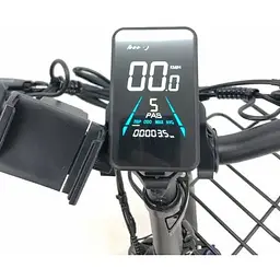 Електровелосипед Trigo фетбайк 20 дюймів 1200W 48V 24Ah синій - мініатюра 6
