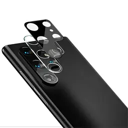 Захисне скло на камеру DK 3D Color Glass для Samsung Galaxy S22 Ultra 5G S908 black - мініатюра 2