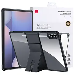 TPU+PC чохол Xundd Stand c посиленими кутами для Samsung Galaxy Tab S10+ / S9+ (12.4) Чорний