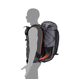 Рюкзак туристичний Naturehike Rock NH19BP095, 60+5 л, графіт в клітинку - мініатюра 5