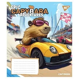 Набір зошитів Yes Epic Capybara А5, 12 аркушів 25 шт. (767791) - мініатюра 4