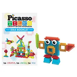 Конструктор HEDGEHOG BUILDING BLOCKS SET PTB112/22631 PICASSO TILES 112 деталей в коробці - мініатюра 3