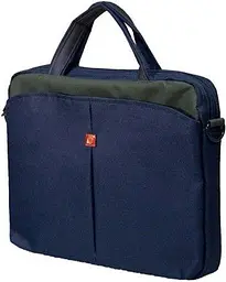Сумка для ноутбука 10" Continent CC-010 Navy Синя, нейлон/поліестер, 28,5 х23, 5х3, 5 см