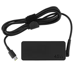 Блок живлення для ноутбука Lenovo USB-C 45W (20V/2.25A, 15V/3A, 12V/3A, 9V/3A, 5V2A), USB3.1/Type-C/USB-C, Black (02DL122)