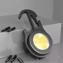 Багатофункціональний ліхтарик DK Handheld Multifunctional LED Flashlight W5137 Black [76991] - мініатюра 4