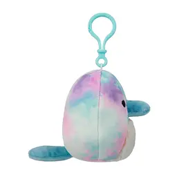 М'яка іграшка Squishmallows Трицератопс на кліпсі 9 см (SQCP00216) - мініатюра 5