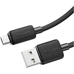 Кабель Usams US-SJ690 USB-A to Micro-USB 18W 2A 1m Black [138997] - мініатюра 2