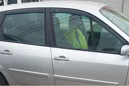 Дефлектори вікон вітровики HIC для Renault Scenic II / Grand Scenic 2003-2009 (REN06) - мініатюра 3