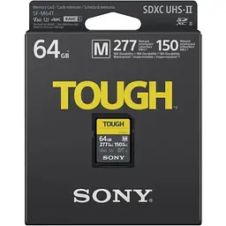 Карта пам'яті Sony SDXC Tough M 64GB UHS-II U3 V60 (SFM64T.SYM) [100459] - мініатюра 2