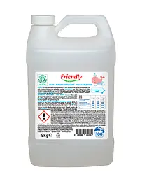 Органічний гель для прання дитячої білизни Friendly Organic Без запаху, 5 л