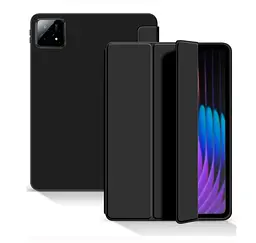 Чохол-книжка DK для Xiaomi Pad 7/7 Pro 11.2" екошкіра/силікон Smart Case black - мініатюра 7