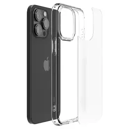 Прозорий чохол Spigen Ultra Hybrid Frost Clear для iPhone 15 Pro Max (ACS06567) - мініатюра 4