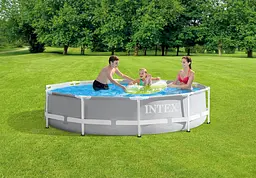 Каркасний круглий басейн для дорослих і дітей Intex 305 x 76 см - мініатюра 2