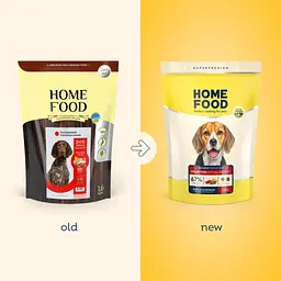 Сухий корм для собак Home Food Adult Medium/Maxi Grain-free hypoallergenic з качкою та нутом 1.6 кг (4820235021351) - мініатюра 2