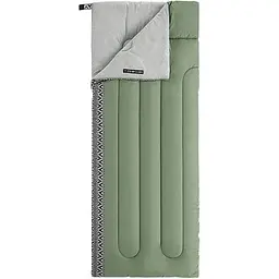 Спальний мішок Naturehike L150 NH20MSD05, 13°C правий темно-зелений