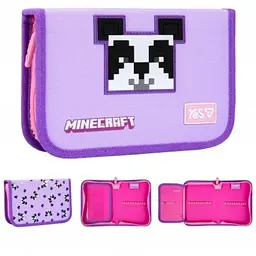 Пенал жорсткий Yes одинарний із клапаном HP-03 Minecraft Summer