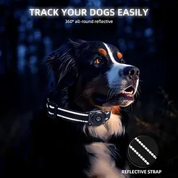 JIARUI GPS-трекер для собак, міні-трекер для собак з GPS-нашийником, без щомісячної плати, водонепроникні нашийники для відстеженн - мініатюра 5