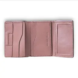Жіночий шкіряний гаманець GRANDE PELLE 8х10х2 см acs0029349 - мініатюра 5