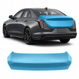 Антигравійна захисна бронеплівка за лекалами для Cadillac CT4 I 2020-2025 - зона кришки багажника