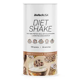 Замінник харчування Diet Shake, 720 грам Печиво-крем BioTech fit0026162